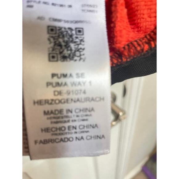 Puma Buy PUMA T7 Track Jacket Orange Men's Sz M NWOT # 70 - Picture 10 of 10